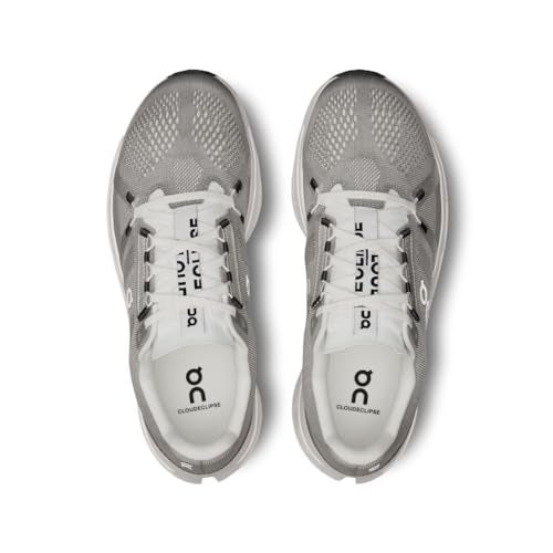 On Men's Cloudeclipse Sneaker, Alloy/White, 7 - Image 3