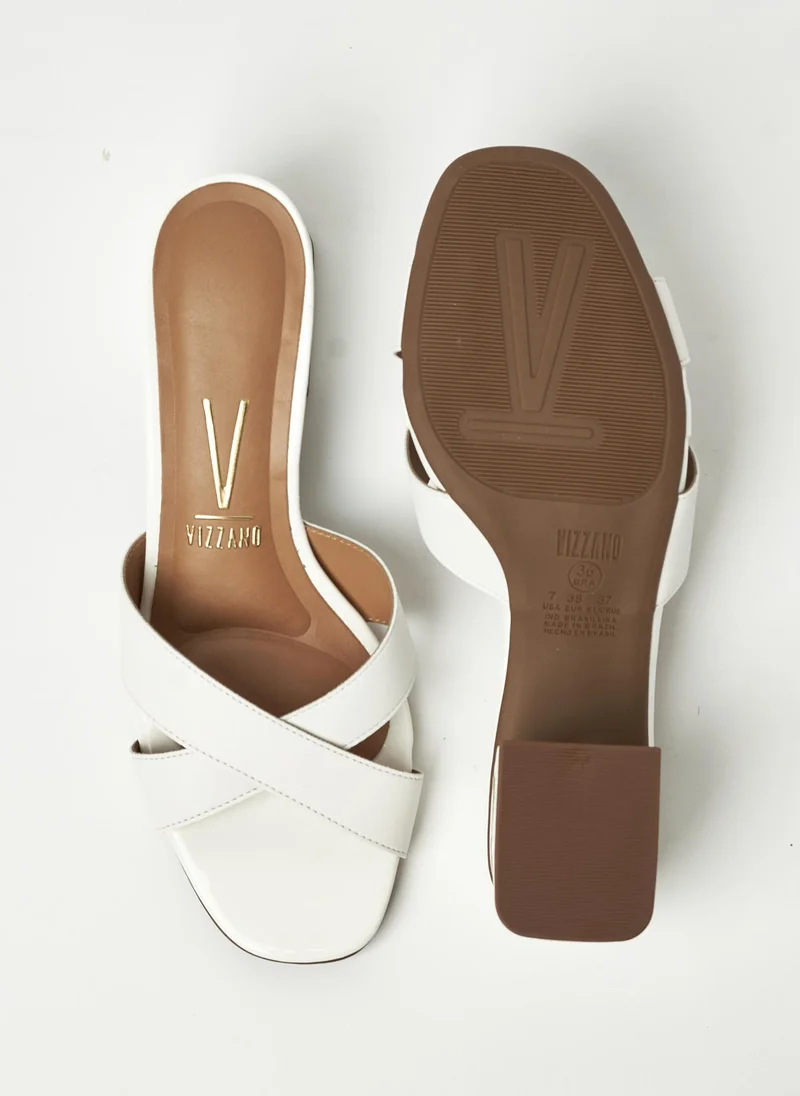 VIZZANO Women’s Slip-On Sandals – Comfortable Casual Footwear for Girls & Women