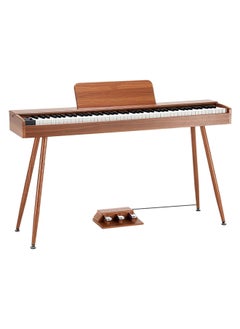Jidyous Digital Piano 88 Key Weighted Keyboard with Triple Pedal and Piano Stand Supports MIDI USB Audio and Headphones Keyboard Piano for Adults Children and Beginners  - Image 1