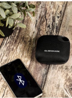 Olsenmark Wireless Portable 5W 2" Speaker with Bluetooth-OMMS1219 Powerful Audio Companion, IPX6 Water Resistant, 800mAh Battery, TWS Function, USB-Mp3 TF Card ,long Play Time  2 Years Warranty  - Image 2
