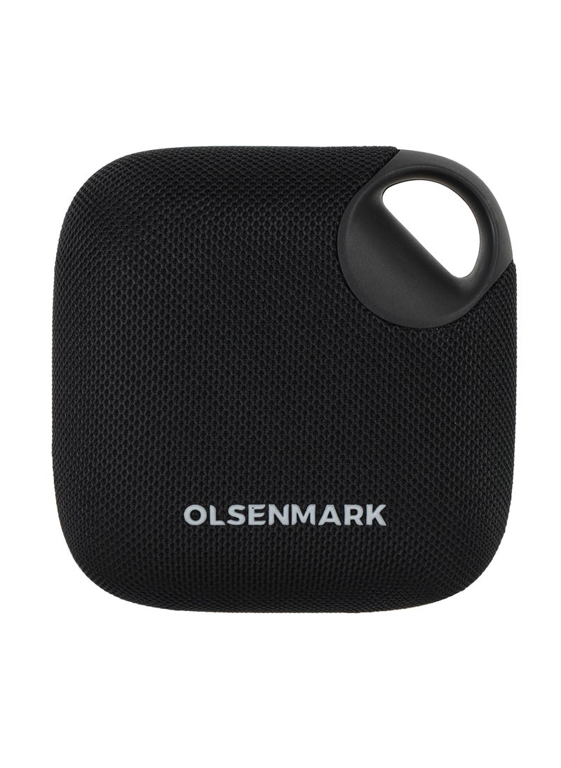 أولسنمارك - Wireless Portable 5W 2" Speaker with Bluetooth-OMMS1219 Powerful Audio Companion, IPX6 Water Resistant, 800mAh Battery, TWS Function, USB-Mp3 TF Card ,long Play Time  2 Years Warranty - Image 1