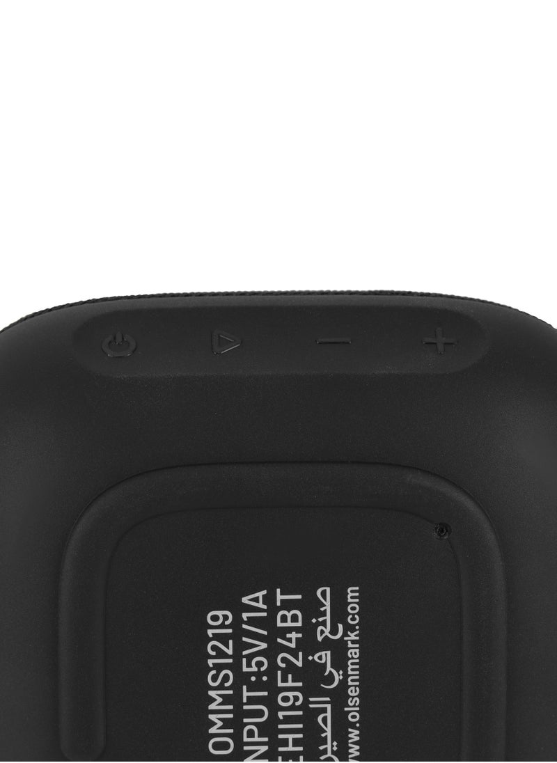 أولسنمارك - Wireless Portable 5W 2" Speaker with Bluetooth-OMMS1219 Powerful Audio Companion, IPX6 Water Resistant, 800mAh Battery, TWS Function, USB-Mp3 TF Card ,long Play Time  2 Years Warranty - Image 1
