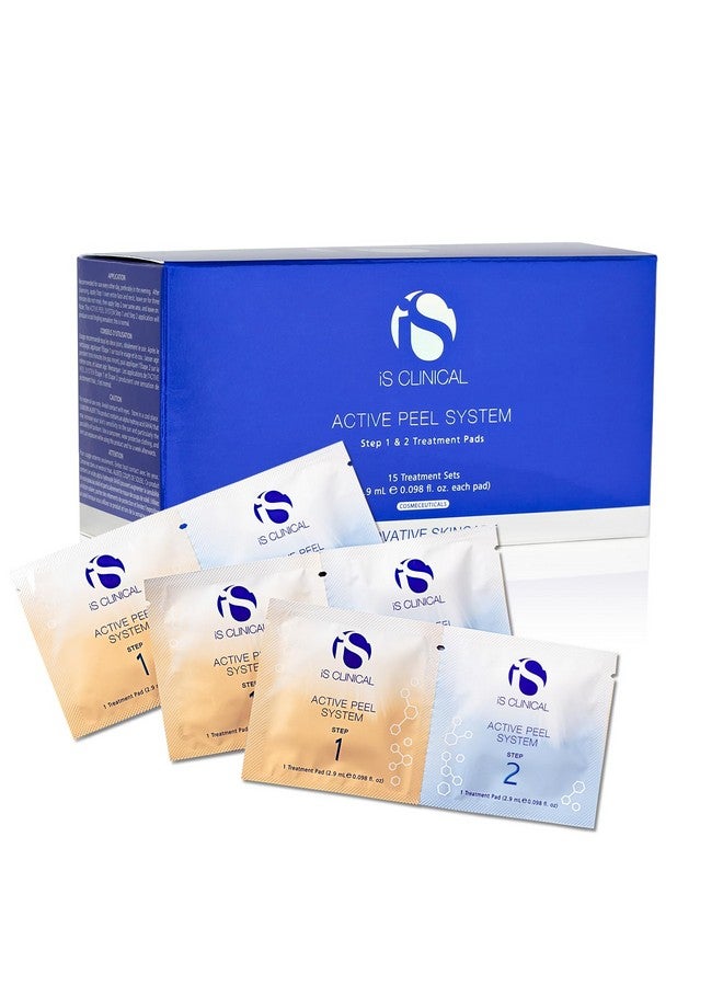 آي إس كلينيكال نظام التقشير النشط iS CLINICAL، نظام تقشير لطيف في المنزل من خطوتين لتقشير الوجه - Image 1