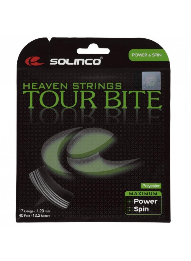 Solinco Solinco Tour Bite (17-1.20mm) Tennis String (Silver)  - Image 1
