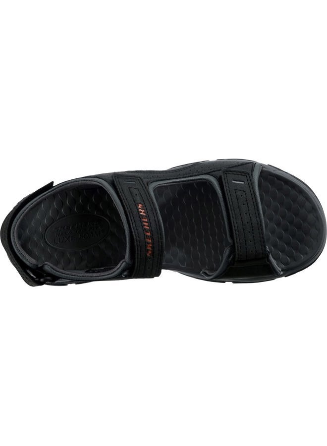 SKECHERS TRESMEN, Men's Sandals/Slippers, BLACK, 45 EU - Image 5