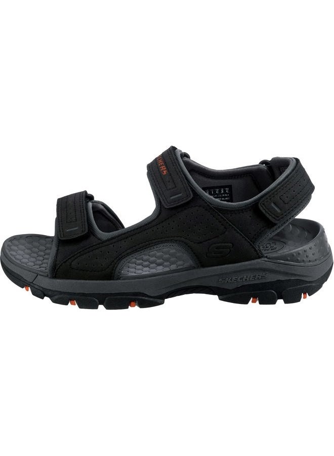 SKECHERS TRESMEN, Men's Sandals/Slippers, BLACK, 45 EU - Image 2