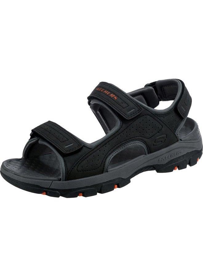 SKECHERS TRESMEN, Men's Sandals/Slippers, BLACK, 45 EU - Image 1