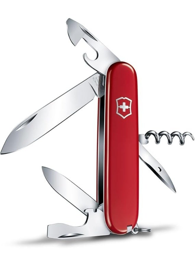 VICTORINOX SPARTAN MEDIUM POCKET KNIVES 1.3603 RED Swiss made pocket knife with 12 functions - Image 2