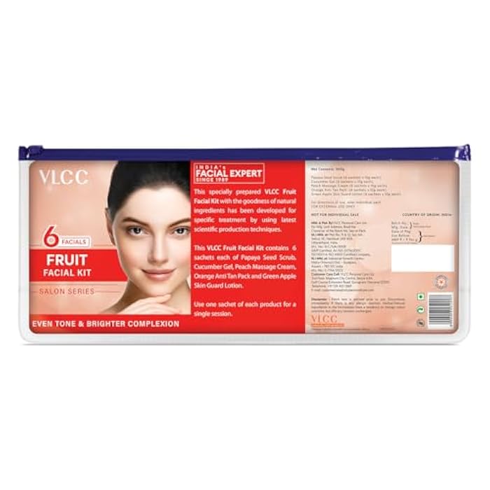 VLCC Professional Salon Series Fruit Facial Kit 5x10g - Image 1