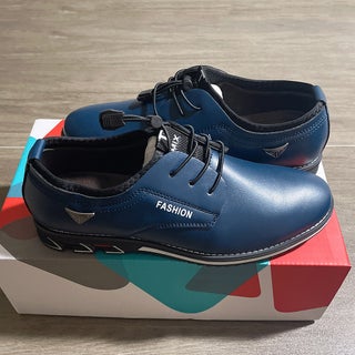 Cross-border Mens Shoes Plus Size All-match Casual Shoes Trendy Slip-on Casual Fashion Loafers Driving 4950 for the Elderly 124 blue - pzsku/ZFE3F5CC6783997F56090Z/45/1746212825/2c87cee2-915d-489d-bc5a-fcb48dbb93d2