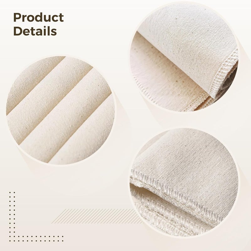 Professional Linen Bakers Couche, Large Non-Stick Proofing Cloth For French Making - Image 4