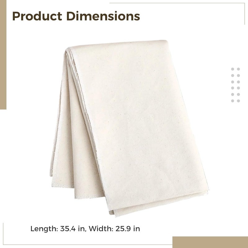 Professional Linen Bakers Couche, Large Non-Stick Proofing Cloth For French Making - Image 5