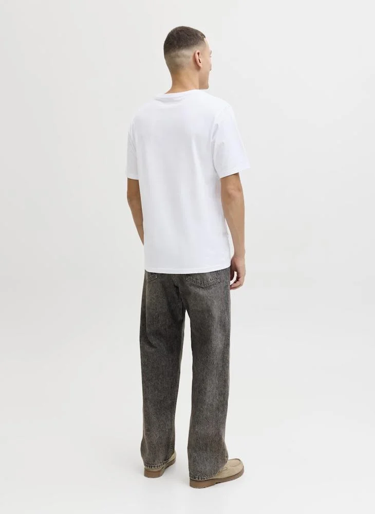 JACK & JONES Christmas Crew Neck T-Shirt