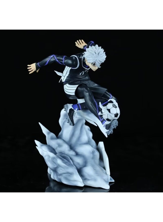 عام الأزرق قفل سطح المكتب الديكور سيشيرو ناجي شخصية نموذج جمع الديكور اللعب هدايا للعائلة والأصدقاء - Image 3