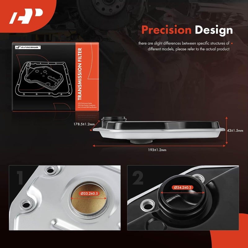 A-Premium Automatic Transmission Fluid Filter with Gasket - Image 5