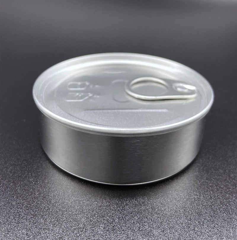 YEEPON YEEPON 20sets Cali Self-seal Tin Can with Lid - Tuna Can Hoop Ring - NO TOOLS NEEDED + 32Pieces can Labels?100ml/3.5] (20sets) (3.5  20) - Image 3