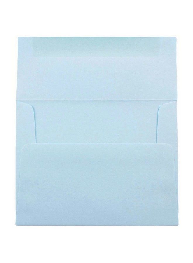 JAM Paper A7 Premium Invitation Envelopes 5 1 4 X 7 1 4 Pastel Baby Blue 50 Pack - Image 3