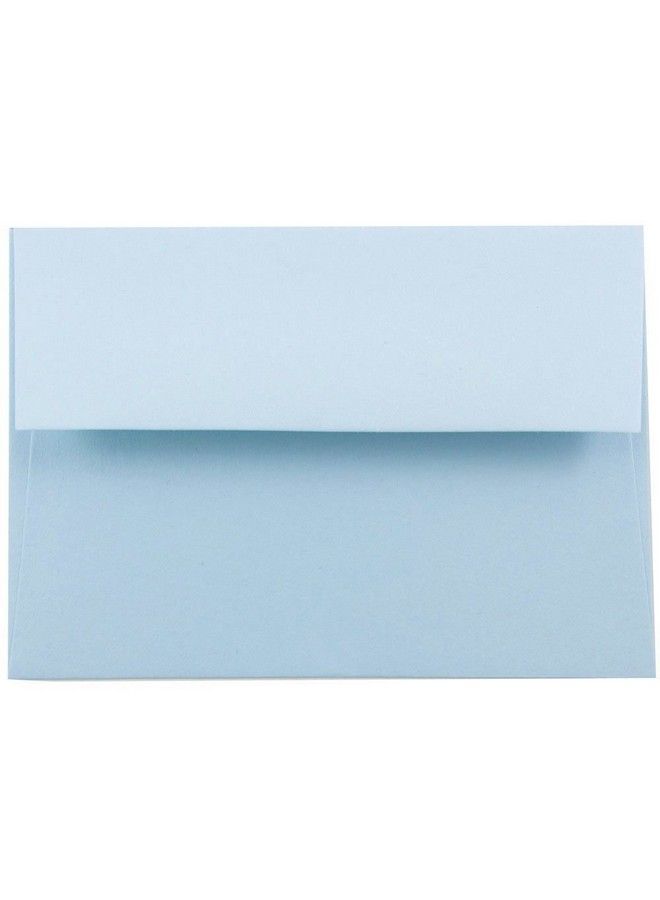 JAM Paper A7 Premium Invitation Envelopes 5 1 4 X 7 1 4 Pastel Baby Blue 50 Pack - Image 1