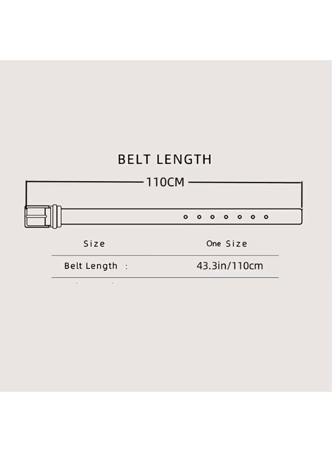 Goolsky Punk Rock Rivet Belt - Studded Black Waist Belt with Bright Metal Pyramid, Grommet Threads, Adjustable Buckle for Women and Men, Fashionable Accessory for Jeans, Skirts, and Shorts - Image 5