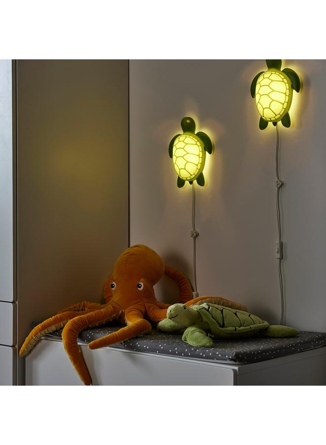 إيروريكس لعبة ناعمة، سلحفاة/أخضر، 44 سم - Image 5