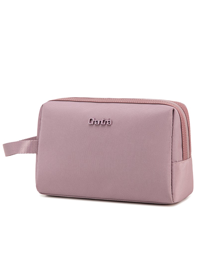 Chantria Premium Lightweight Carry All Bag for Women Water Resistant Multifunctional Clutch Bag with Multiple Pockets, CB00637- Pale Mauve  - Image 1
