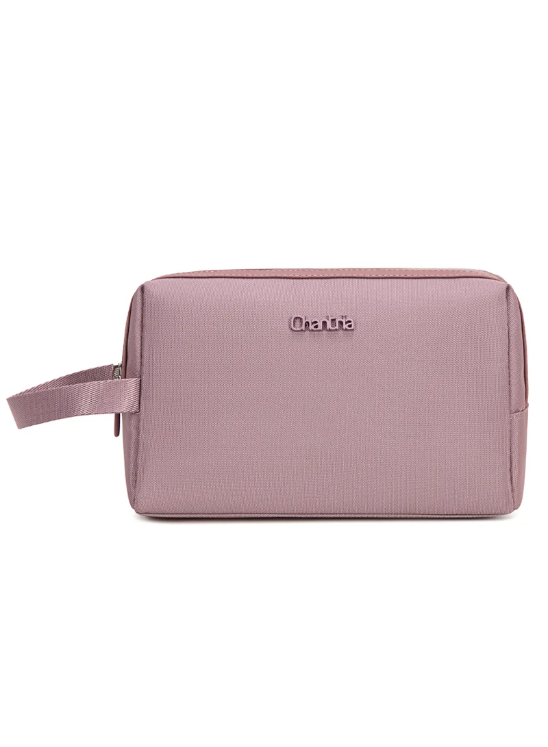Chantria Premium Lightweight Carry All Bag for Women Water Resistant Multifunctional Clutch Bag with Multiple Pockets, CB00637- Pale Mauve