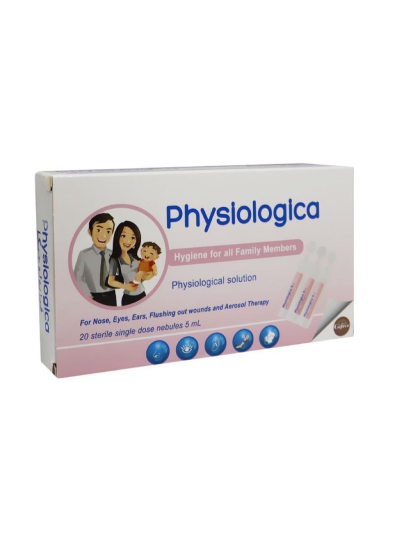 Physiologica Saline Solution 5 mL 20's