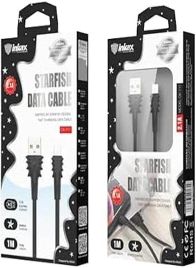 Inkax Charging and Data Cable 2.1A for Apple and iPhone inkax CK-111 