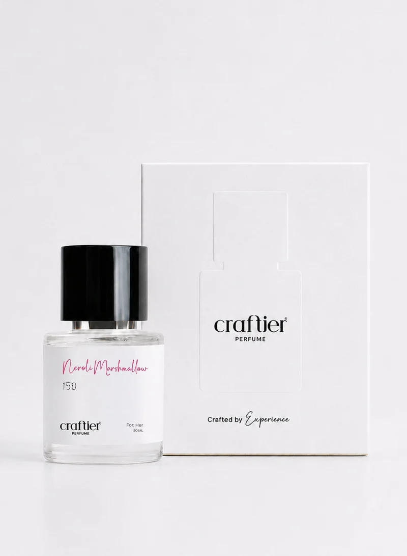Craftier Perfume 50 NEROLI MARSHMALLOW - Inspired of-LOVE DON'T BE SHY, Eau De Parfum for Women - 50ml, Long Lasting Sweet Fragrance Upto 24 Hrs, Travel Size Women's Perfume for Women | Best Price UAE