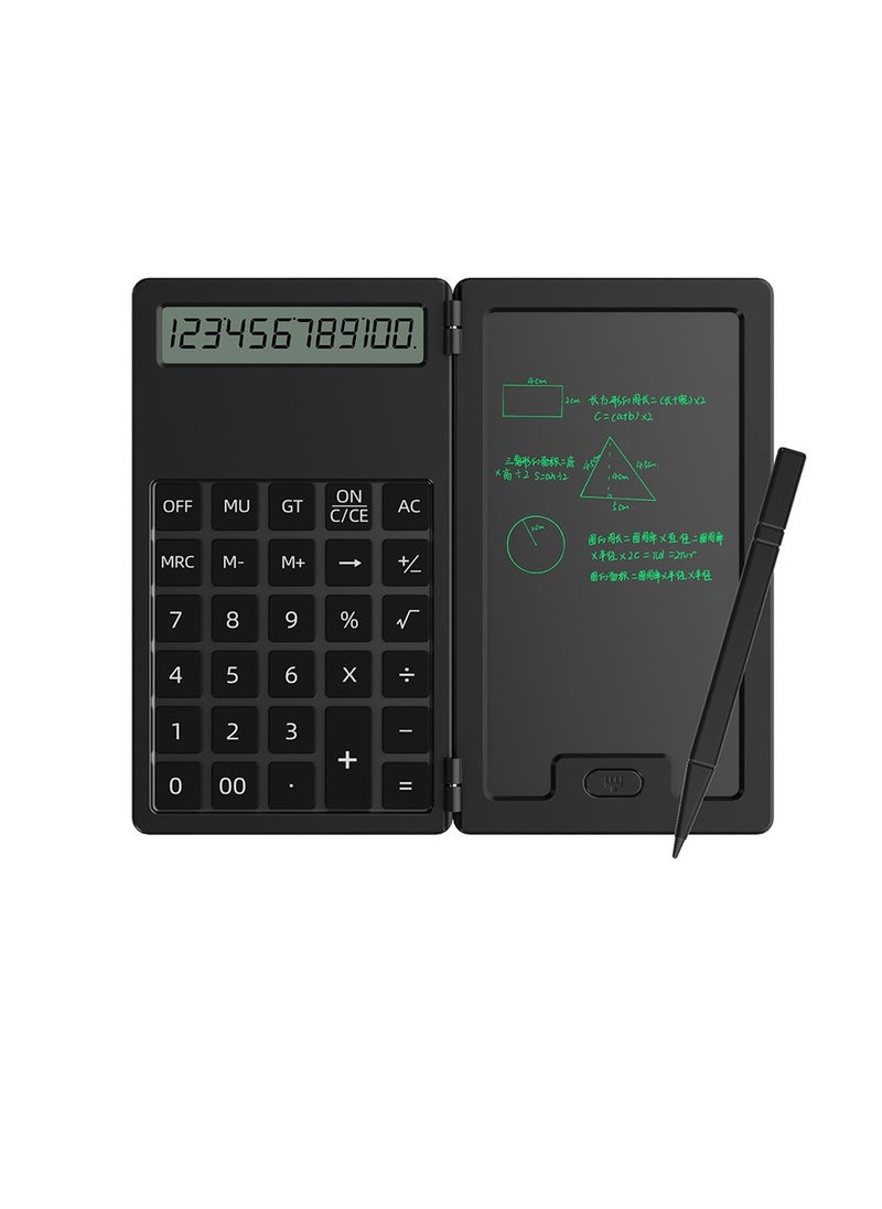General - Scientific calculator for students, large screen math calculator with notepad for junior high school and college, writing tablet with stylus (5 inches) - Image 1