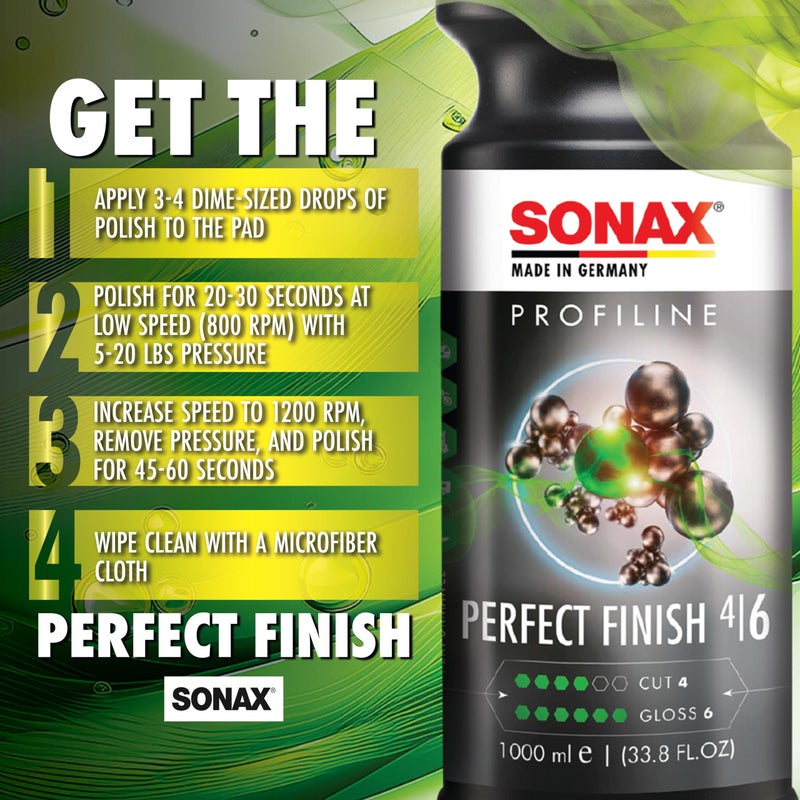 Sonax (224300) Profiline Perfect Finish - 33.8 fl. oz. - Image 5