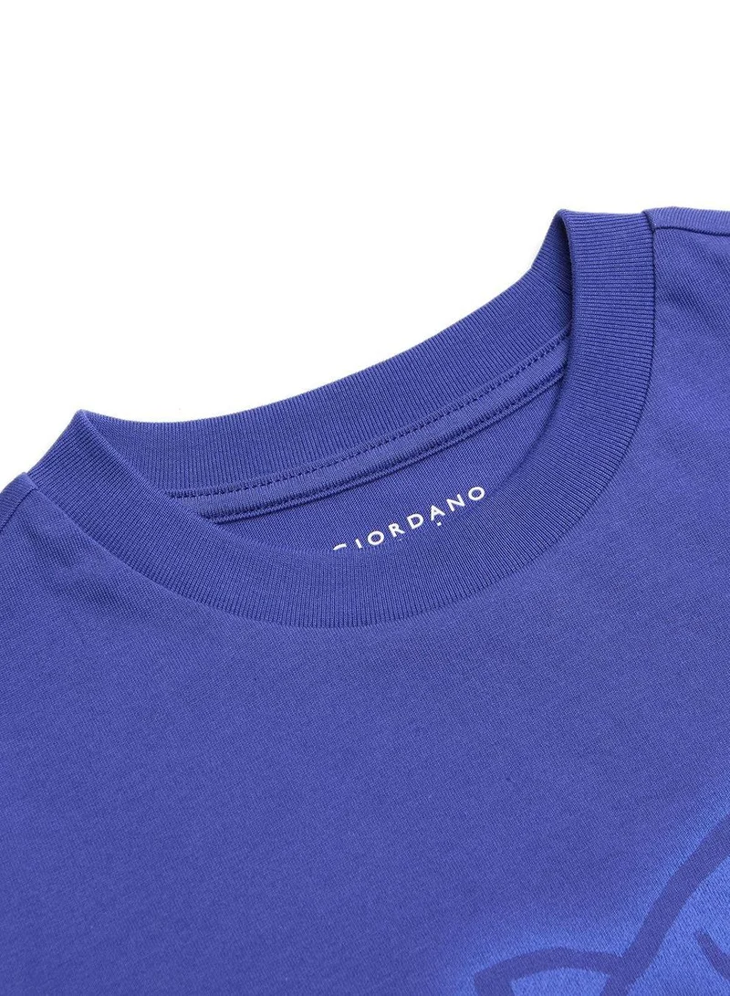 Giordano  Kids' Nice To Eat You Printed Cotton Tee  | Best Price UAE