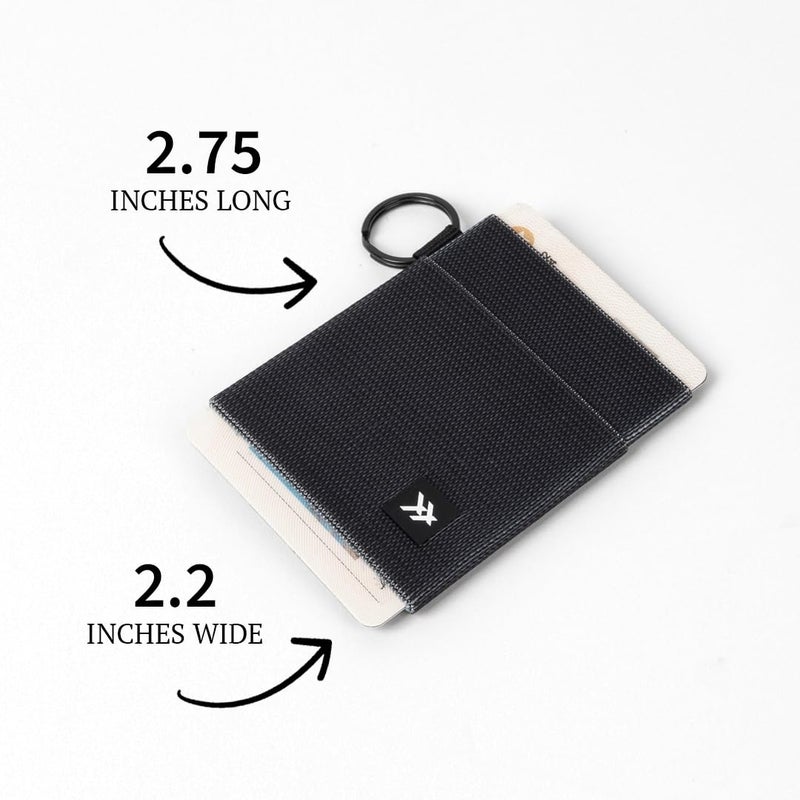 Thread Wallets محفظة بطاقات فائقة النحافة من Thread - محفظة نحيفة للنساء والرجال - محافظ بسيطة للنساء - محفظة صغيرة للنساء والرجال - منظم بطاقات ائتمان حديث (خط رفيع) - Image 4
