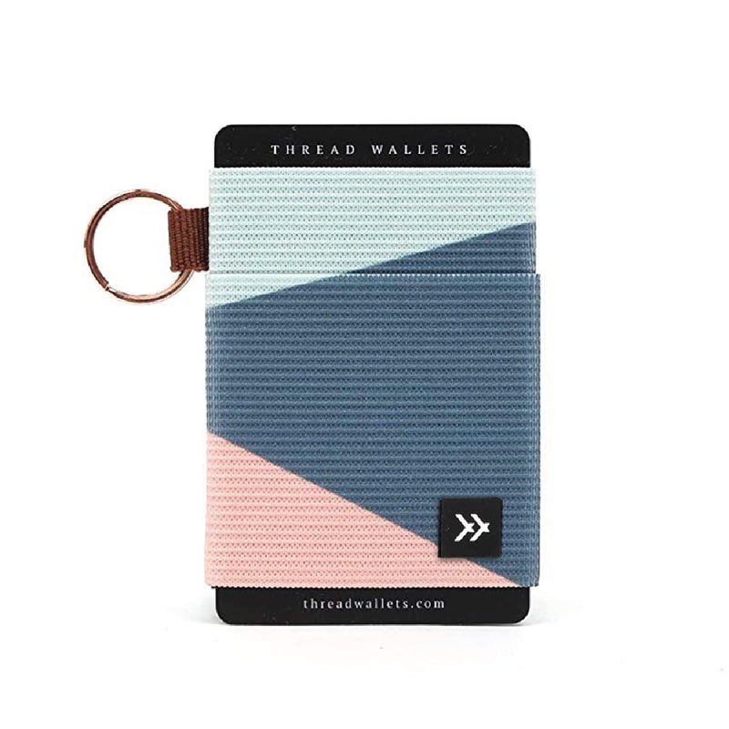 Thread Wallets محفظة بطاقات فائقة النحافة من Thread - محفظة نحيفة للنساء والرجال - محافظ بسيطة للنساء - محفظة صغيرة للنساء والرجال - منظم بطاقات ائتمان حديث (خط رفيع) - Image 1