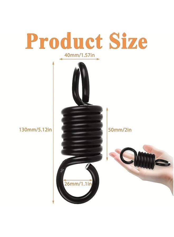 Black Heavy Duty Steel Spring For Porch Swing Hammock Or Sandbag - Image 5