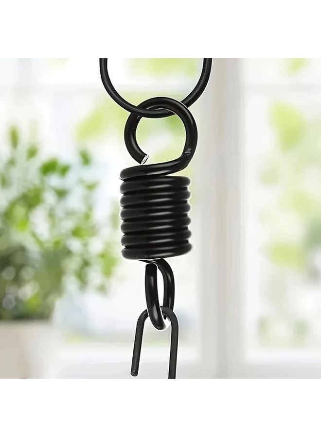 Black Heavy Duty Steel Spring For Porch Swing Hammock Or Sandbag - Image 4
