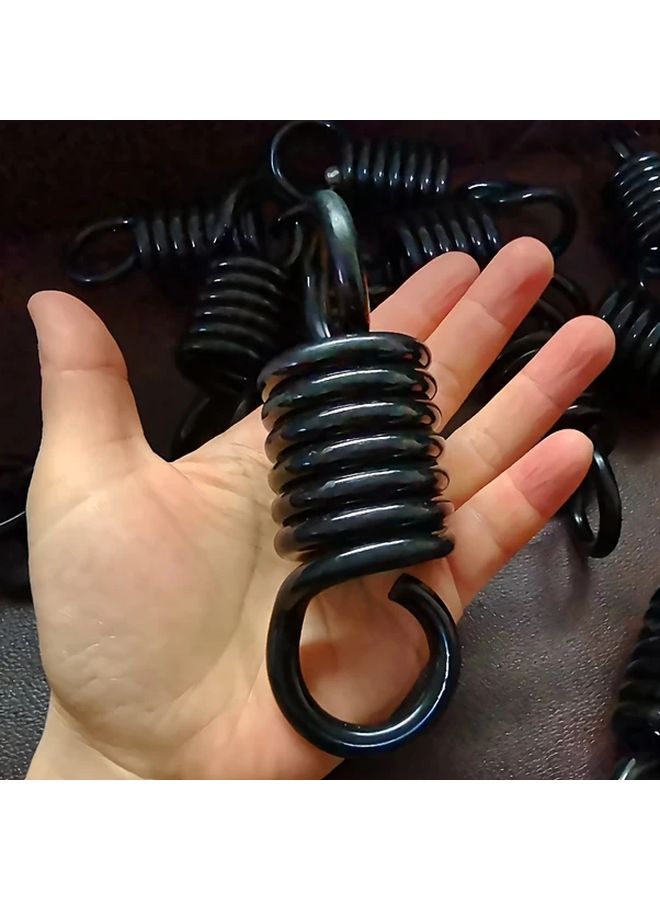 Black Heavy Duty Steel Spring For Porch Swing Hammock Or Sandbag - Image 2