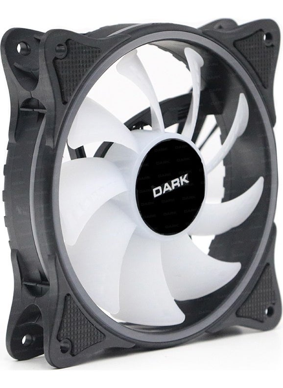 Dark 12cm Addressable RGB Twister Fan (3pin+3pin) (Guardian PRO Fan) (DKCF128ARGB)  - Image 2