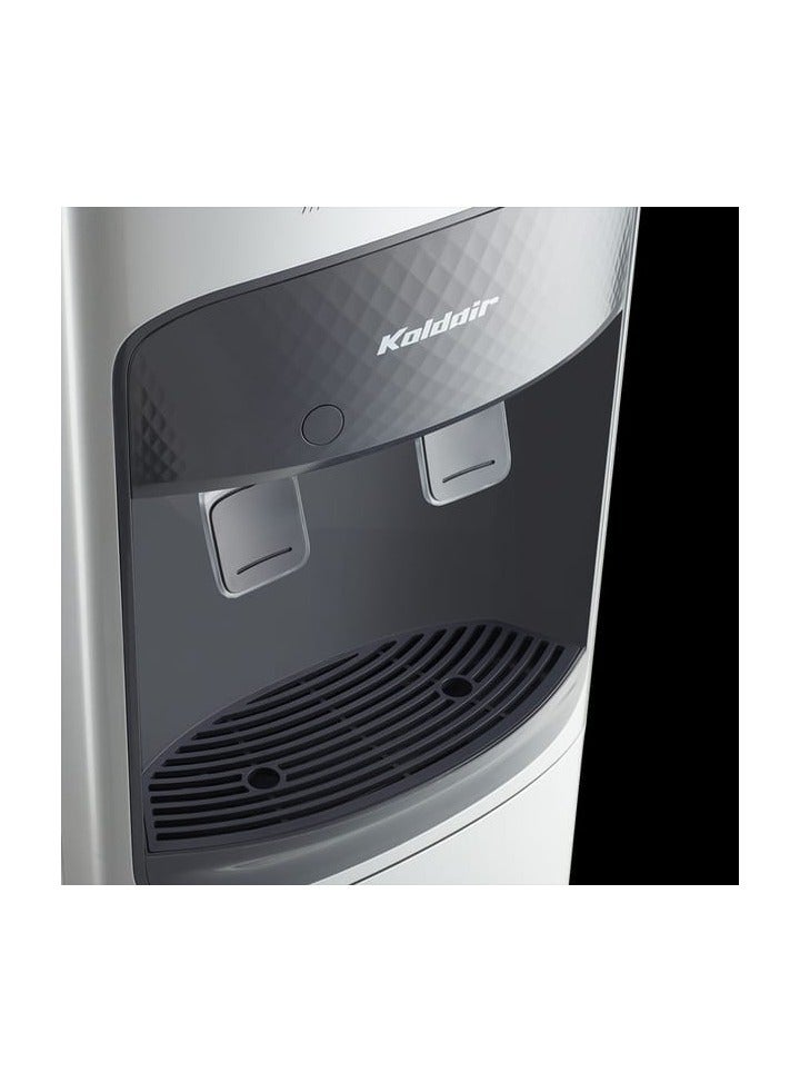 كولداير مبرد مياه كولدير  بتحميل سفلي مع وظائف متميزة ومؤشرات LED للتشغيل والتبريد والتسخين ومستوى المياه، صنبورين ساخن وبارد، - Image 2