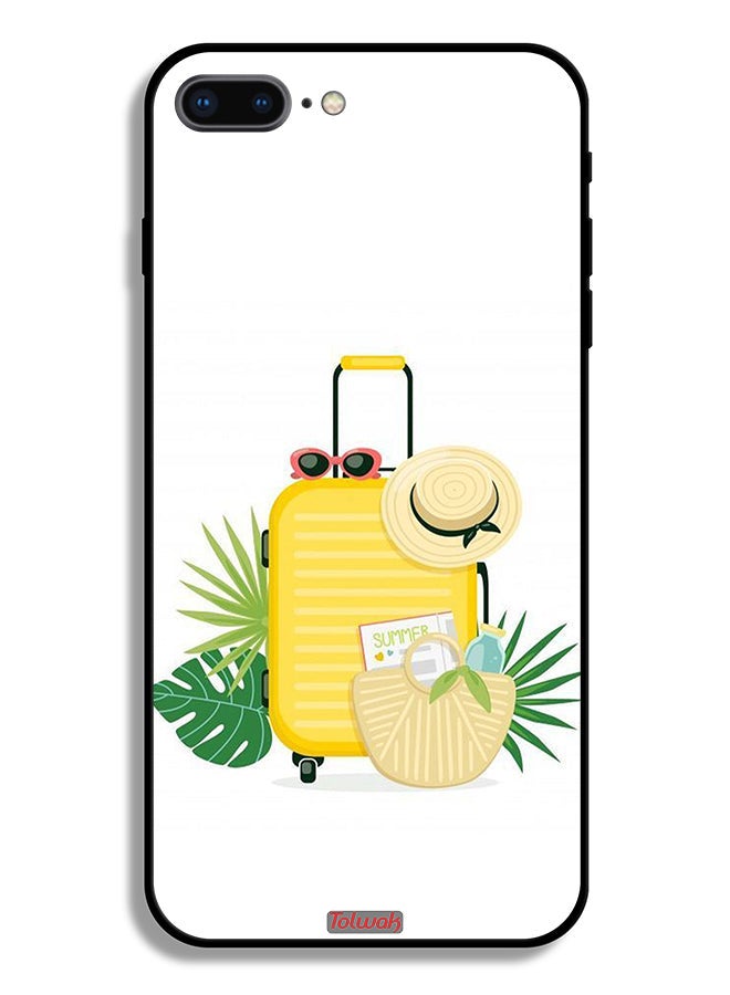 Tolwak Apple iPhone 7 Plus Protective Case Summer Digital Art - Image 2