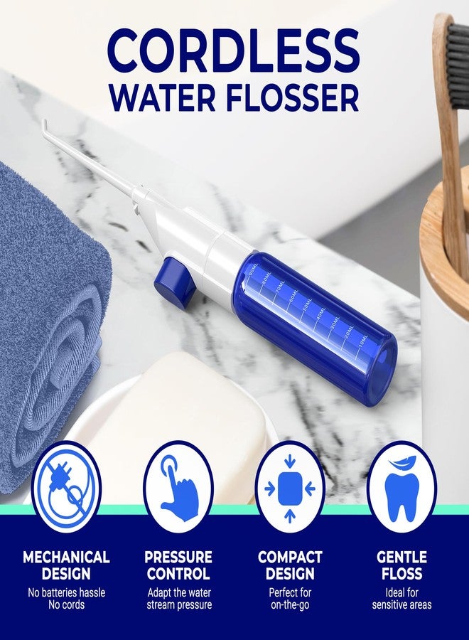 Oravix Dental Water Flosser, Tonsil Stone Remover, Gentle Oral Irrigator for Sensitive Teeth and Gums, Kids Manual Water Flosser, No Electricity or Batteries - Image 4