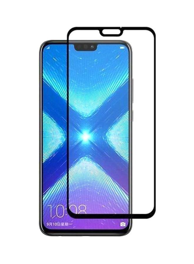 Tempered Glass Screen Protector For Huawei Y9 2019 Black/Clear