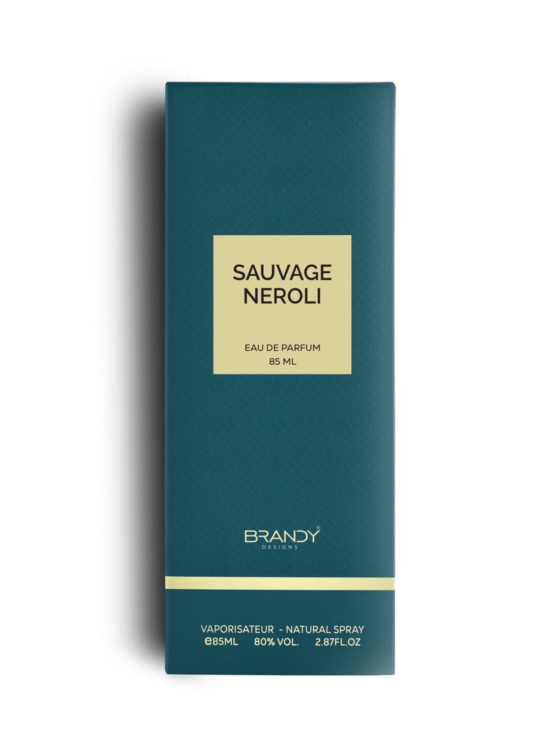 BRANDY DESIGNS - Brandy Designs SAUVAGE NEROLI  Eau de Parfum/Perfume 85ml  Elegant Fragrance, Long-Lasting Scent-Enjoy an Exclusive Special Gift - Image 1