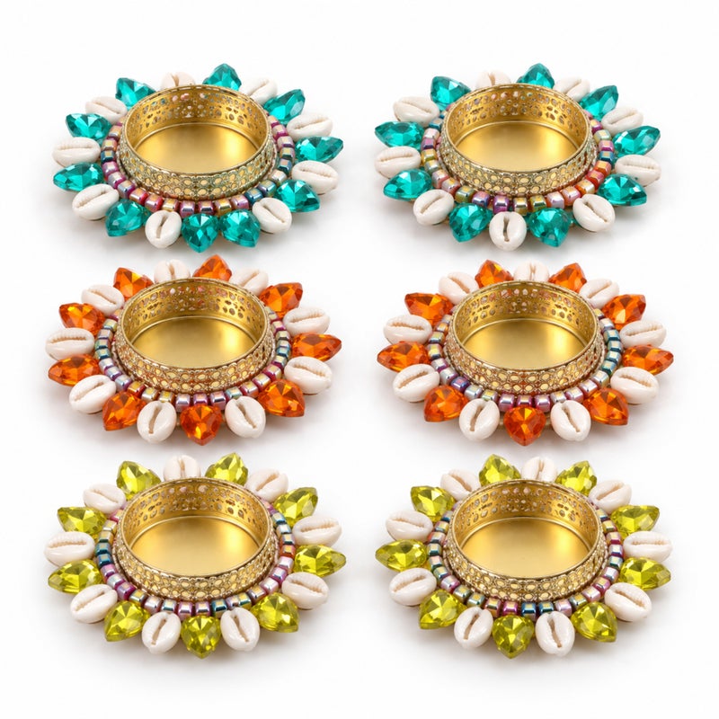 Decorative Tealight Holder for Diwali - CAD004 - Image 2