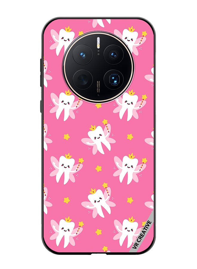 VR CREATIVE Protective Case Cover For Huawei Mate 50 Pro Cute Tooth Fairy Design Multicolour - Image 1