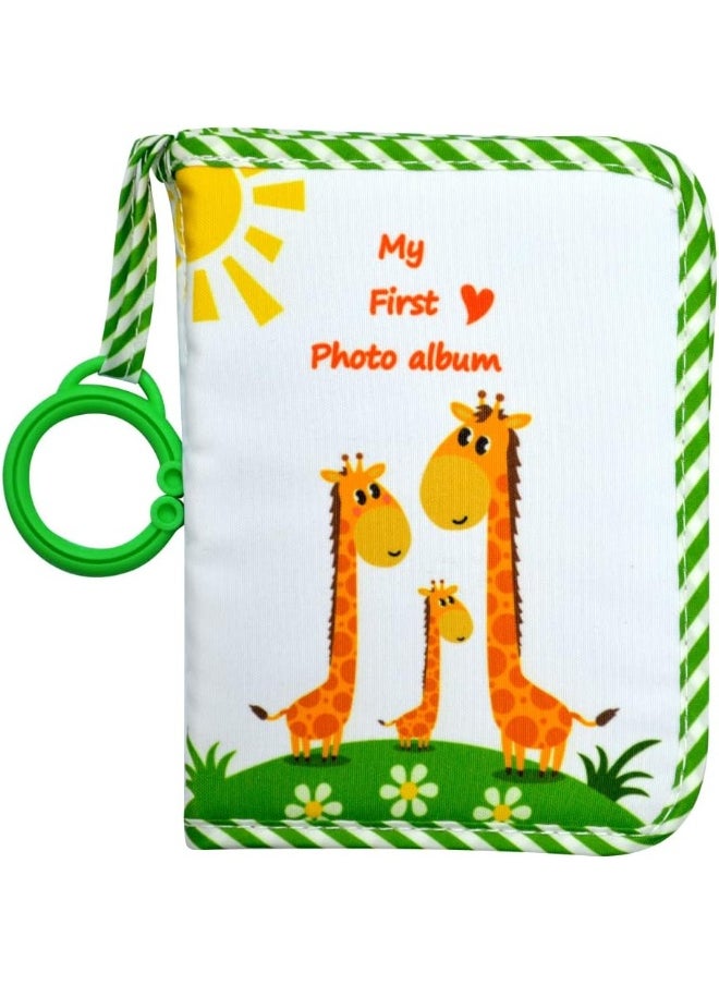 FOYU Baby's My First Family Album, Soft Cloth Photo Book, Baby Cloth Album  - Image 1