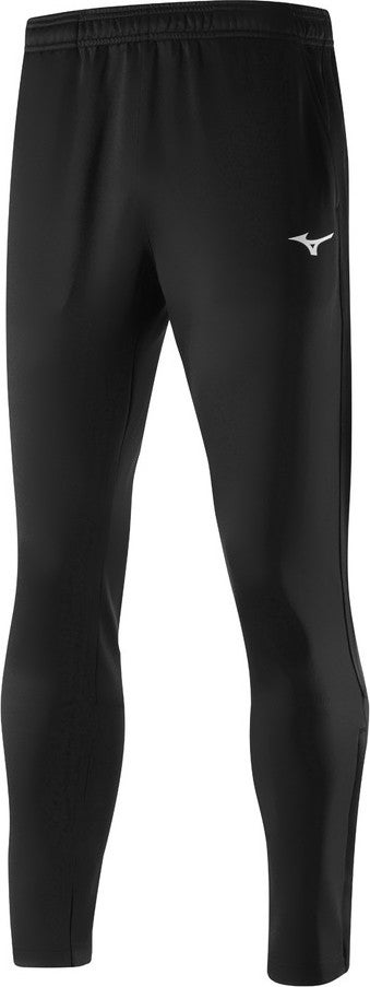 Mizuno Nara Train Pant Jr Kids Tracksuit Bottoms Black 