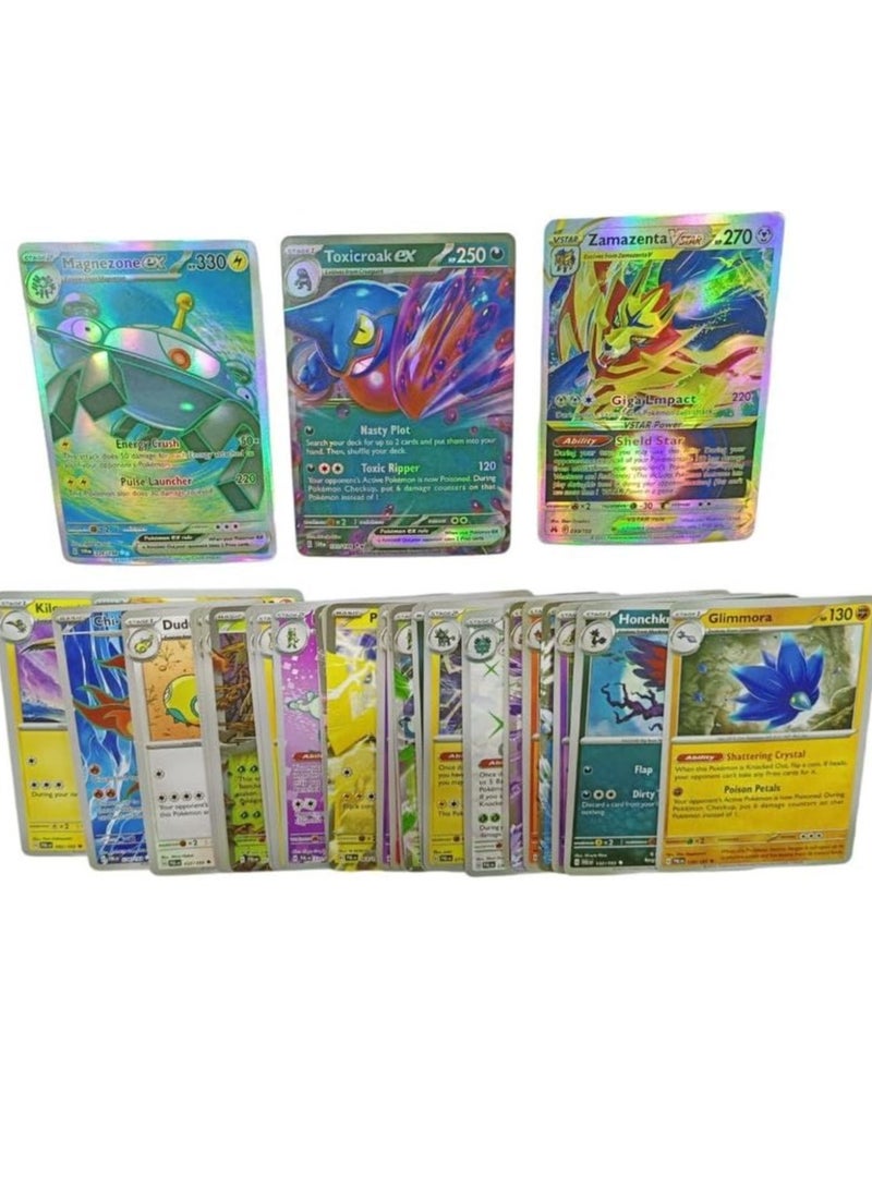لعبة بطاقات تداول بوكيمون، صندوق معدني بجميع السلاسل النادرة، مجموعة من 40 بطاقة، 37 بطاقة عادية و3 بطاقات خاصة - Image 2