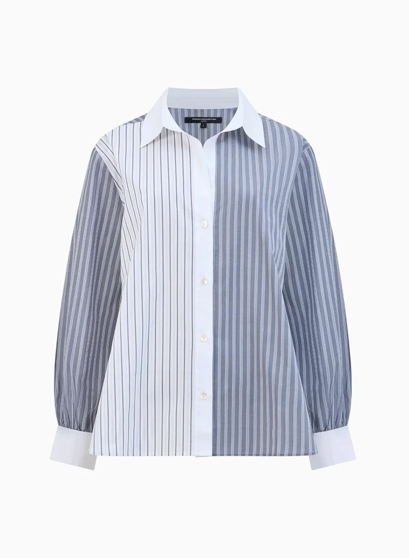 French Connection Cambria Cotton Striped Shirt