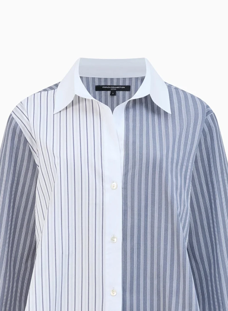French Connection Cambria Cotton Striped Shirt